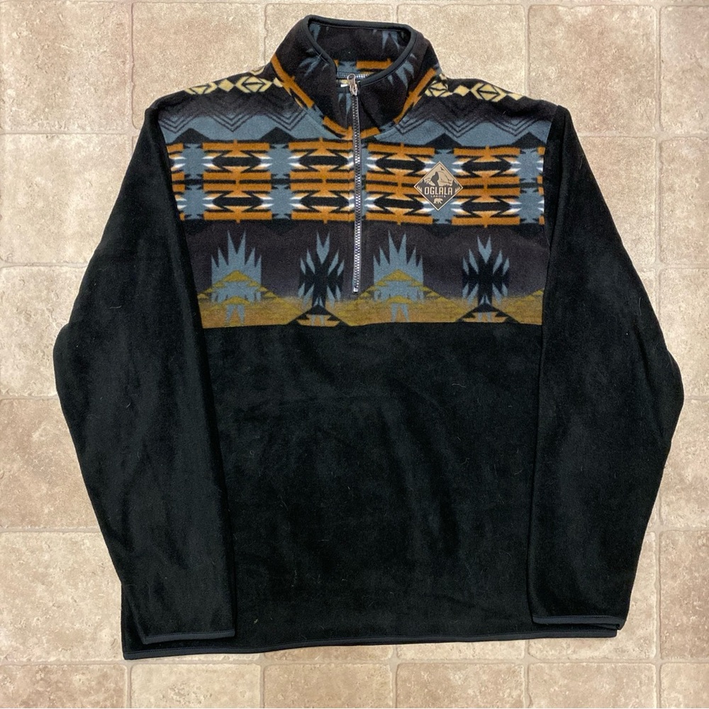 Artic Image Fleece Qtr-Zip XL Measurement Black Good Condition